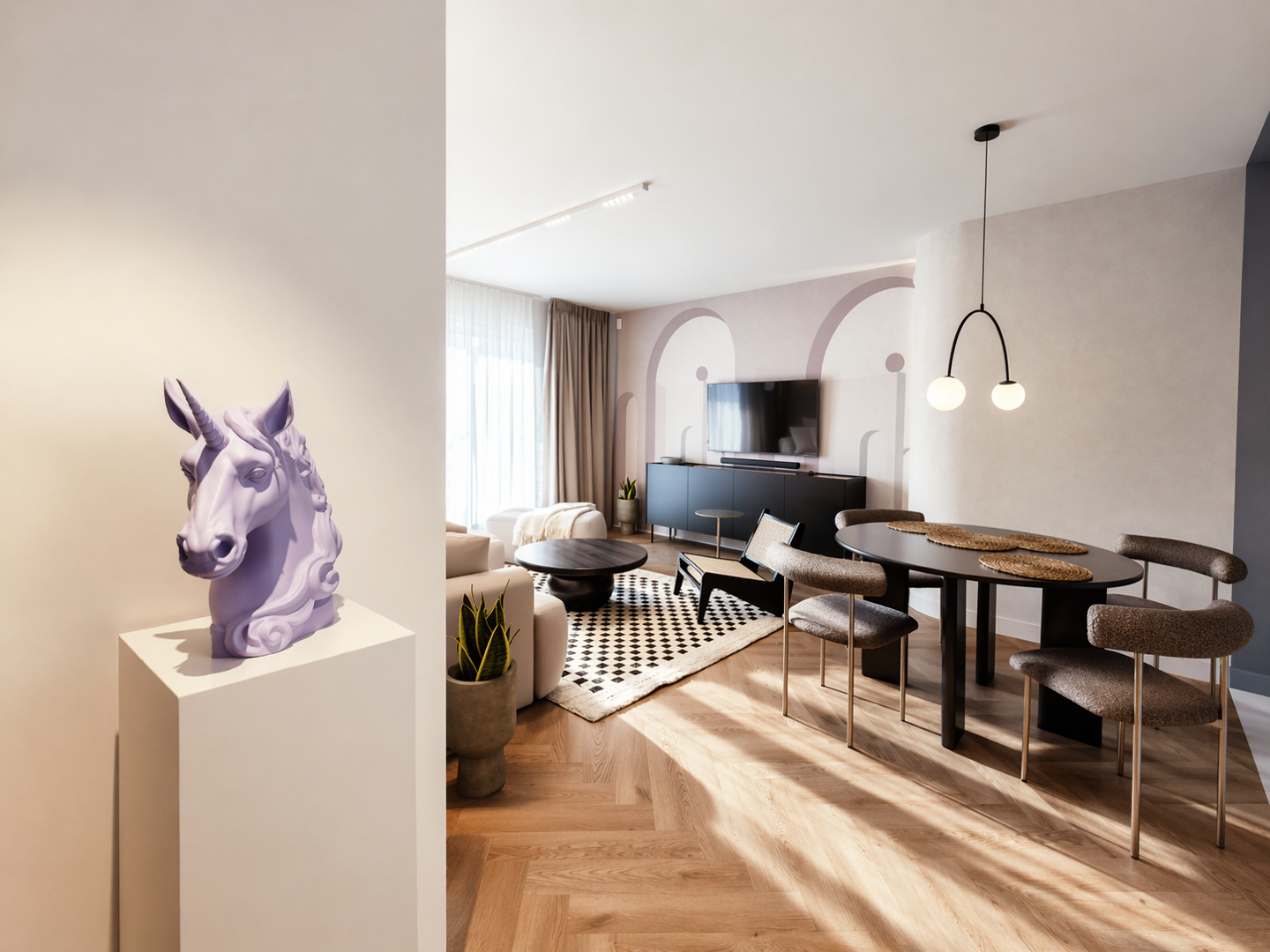 THE ELECTRIC UNICORN Apartment 